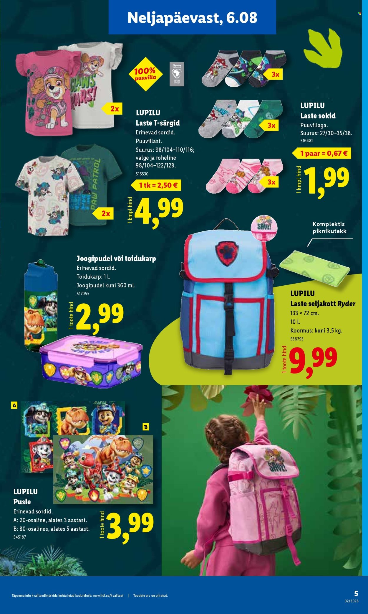 Lidl kliendileht. Lehekülg 5