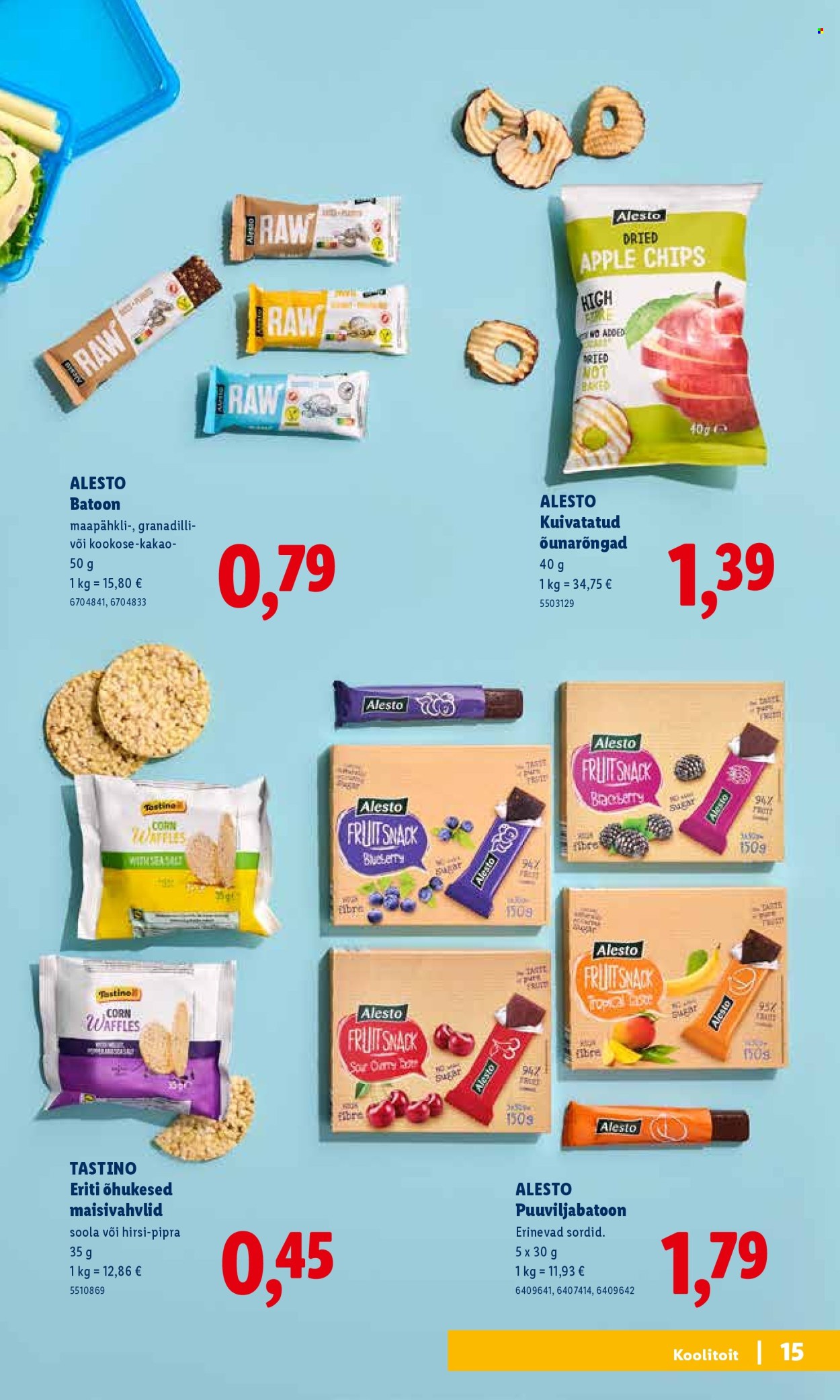 Lidl kliendileht. Lehekülg 15