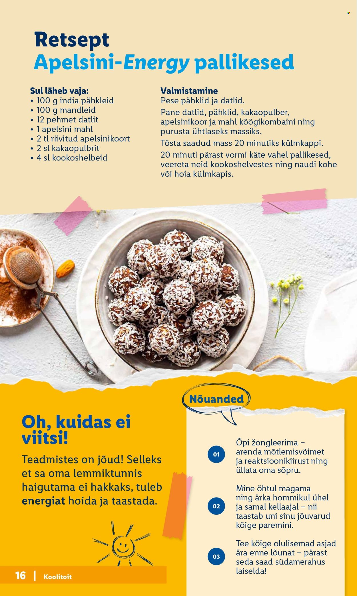 Lidl kliendileht. Lehekülg 16