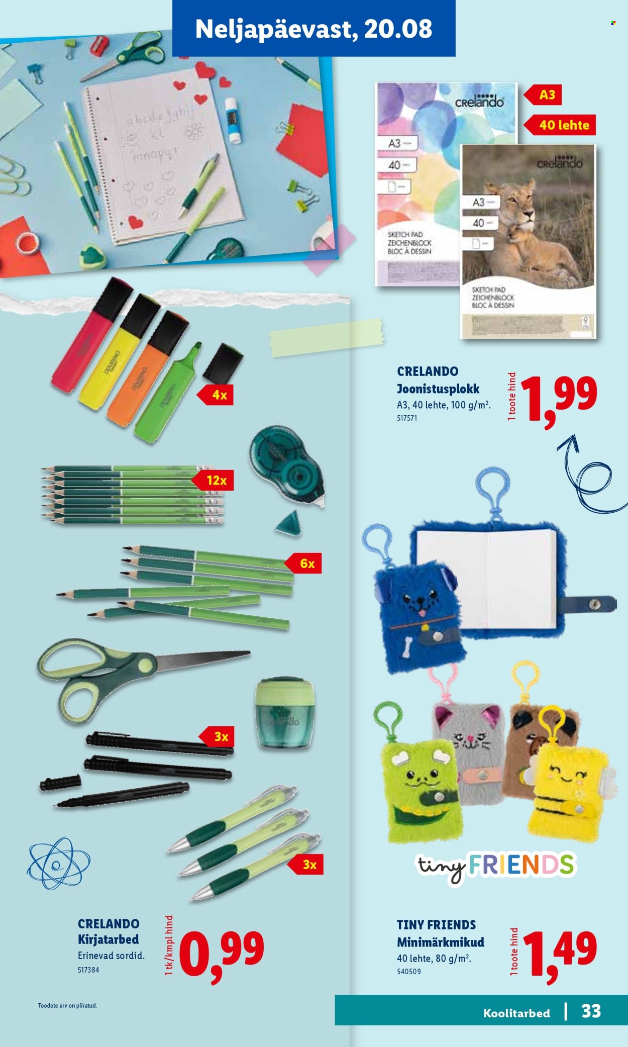 Lidl kliendileht. Lehekülg 33