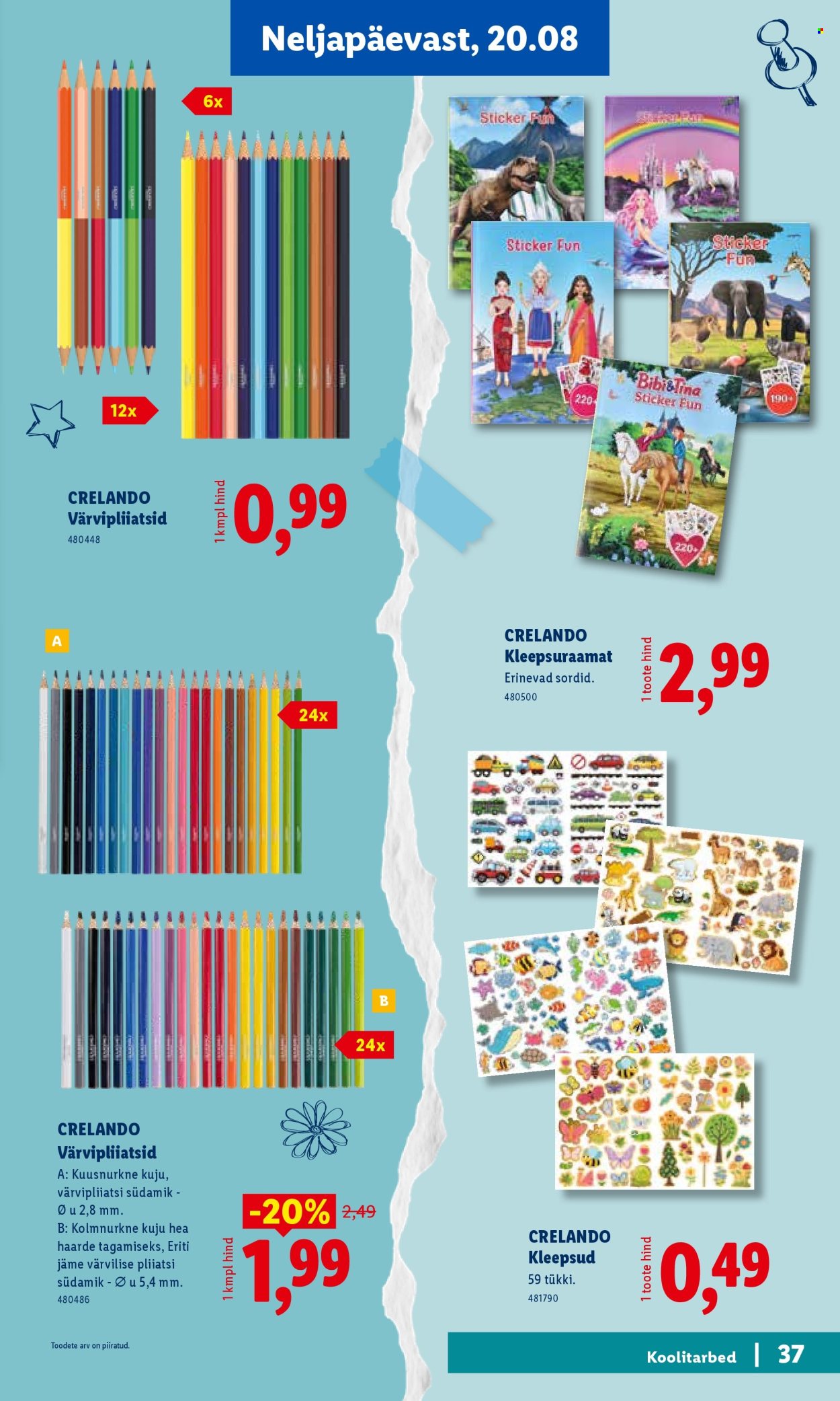 Lidl kliendileht. Lehekülg 37