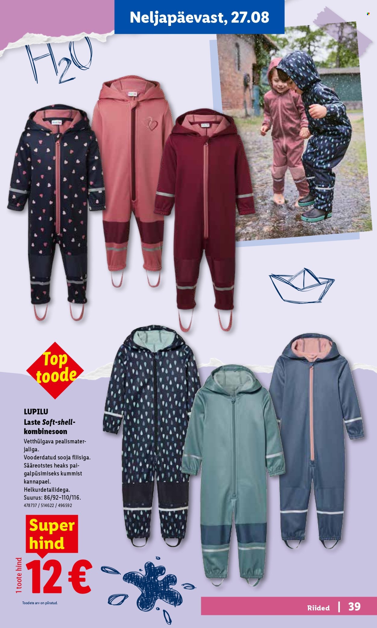 Lidl kliendileht. Lehekülg 39