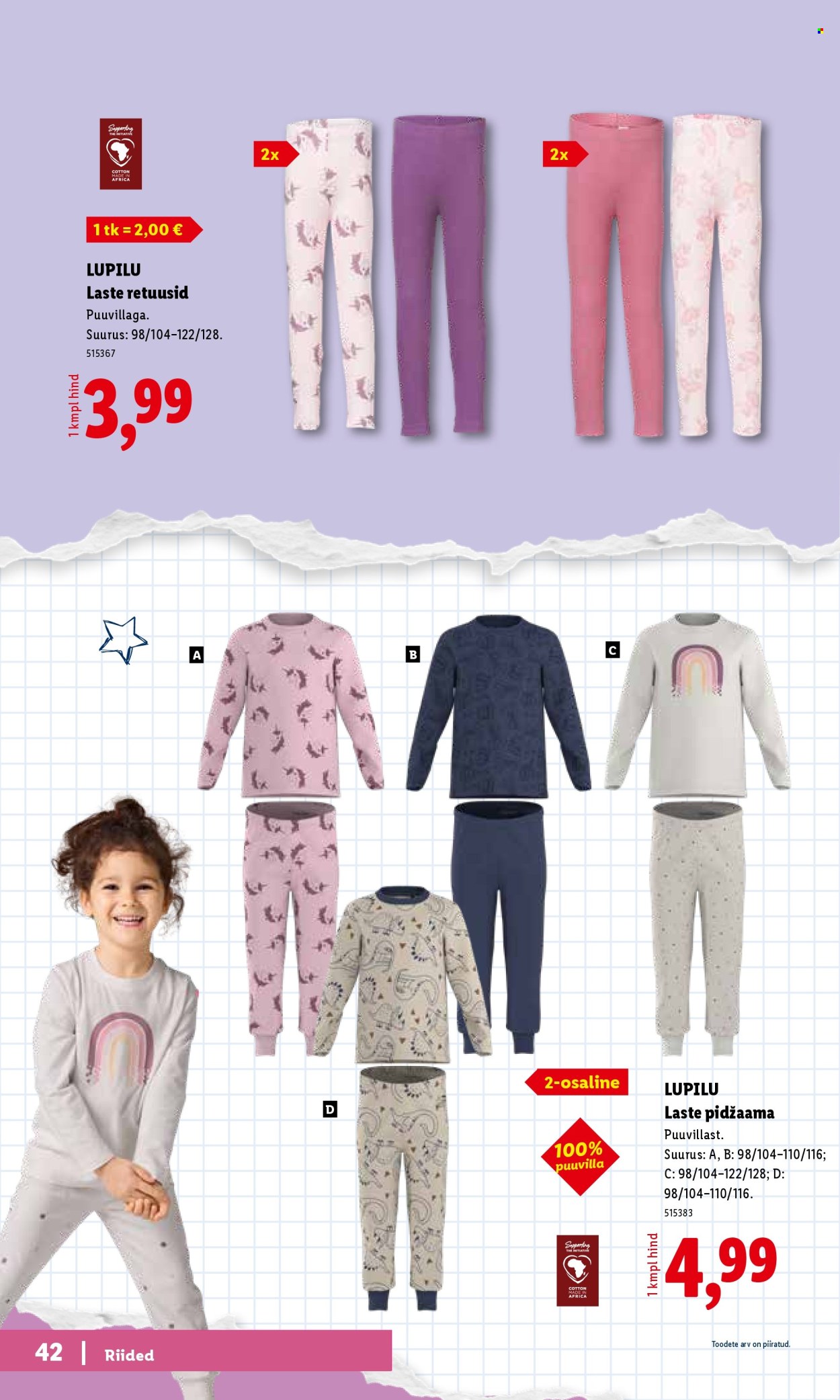 Lidl kliendileht. Lehekülg 42