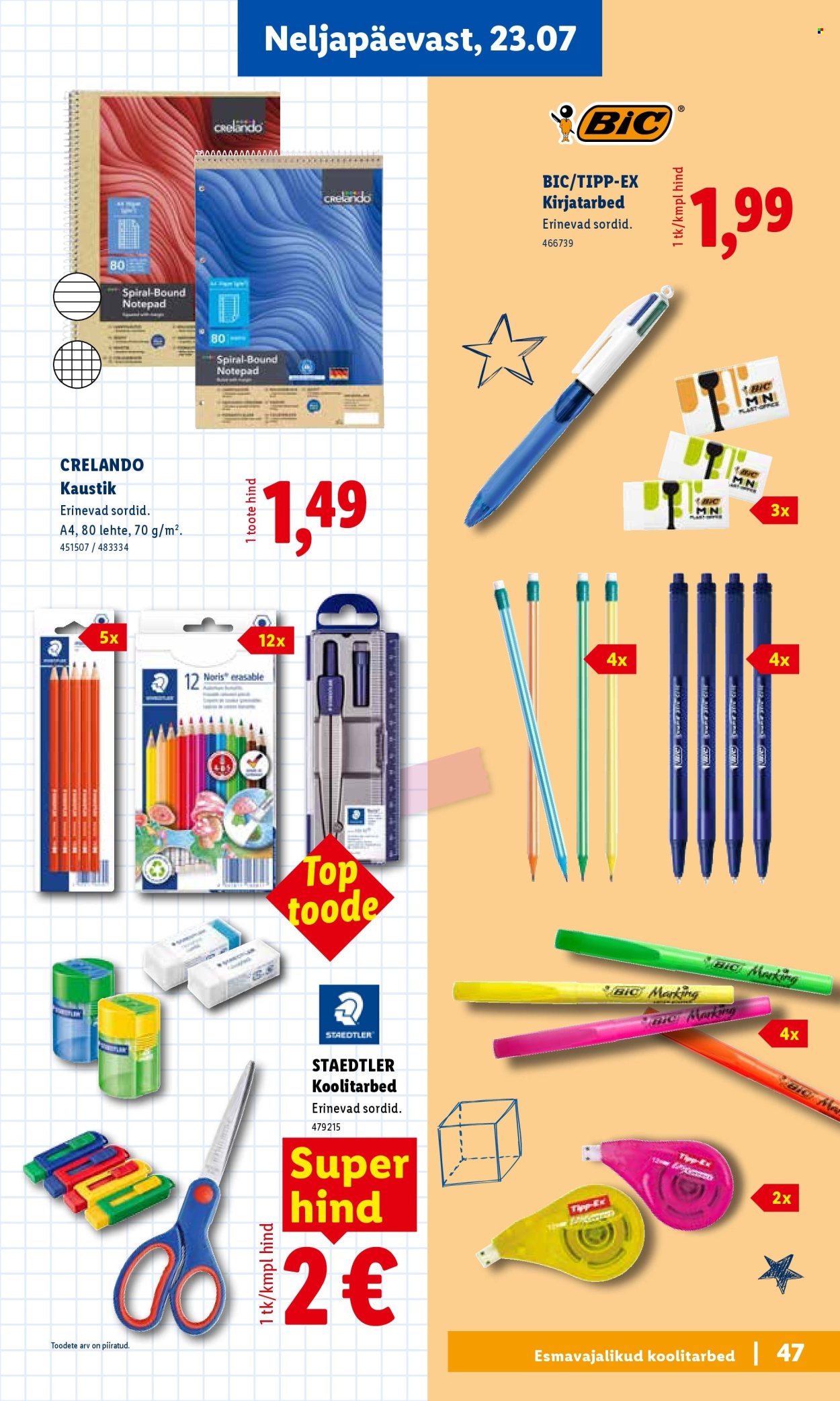 Lidl kliendileht. Lehekülg 47
