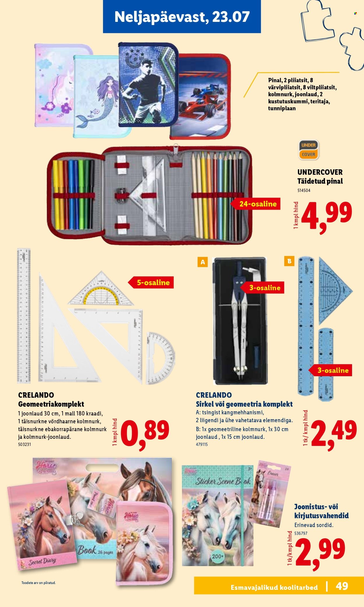 Lidl kliendileht. Lehekülg 49