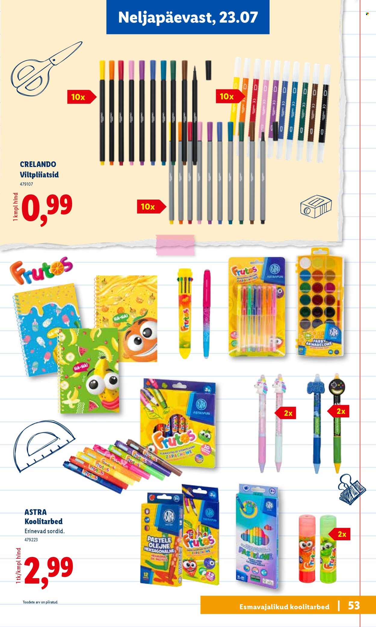 Lidl kliendileht. Lehekülg 53