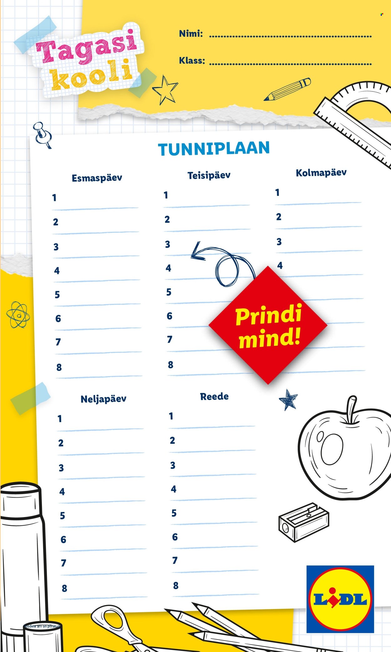 Lidl kliendileht. Lehekülg 57