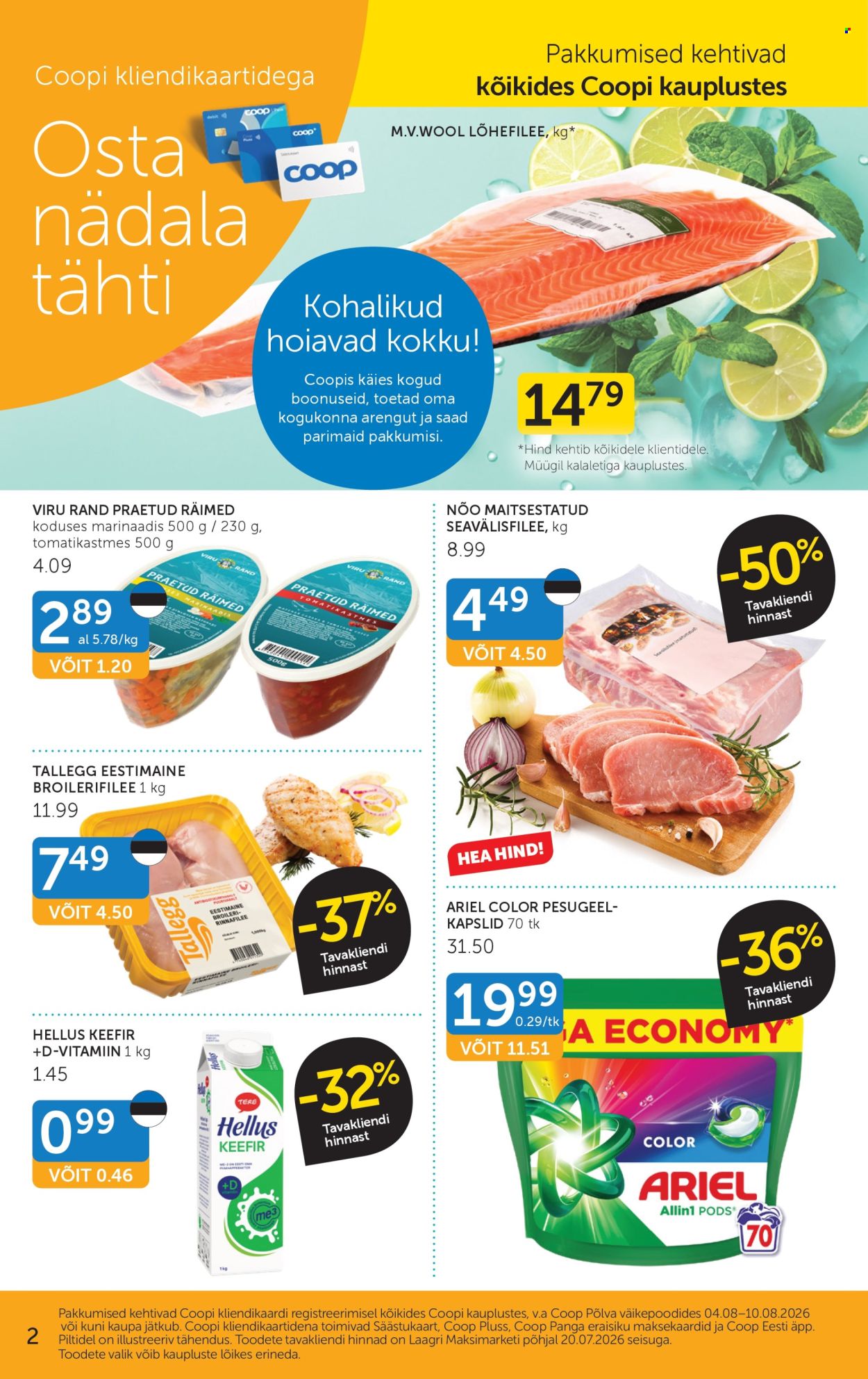 Coop kliendileht - 04.08.2026 - 10.08.2026. Lehekülg 2
