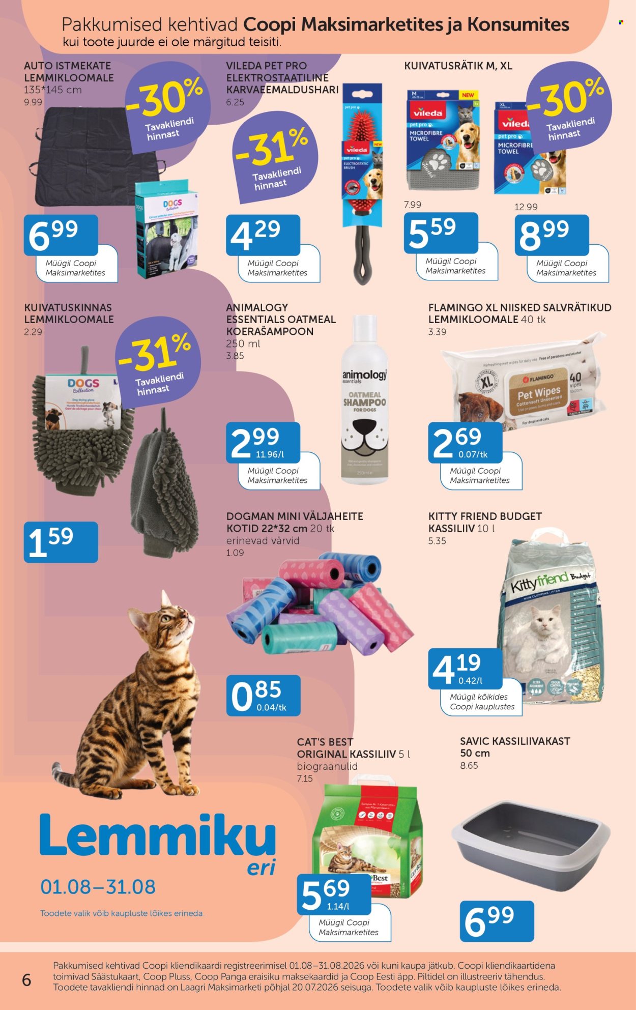 Coop kliendileht - 04.08.2026 - 10.08.2026. Lehekülg 6