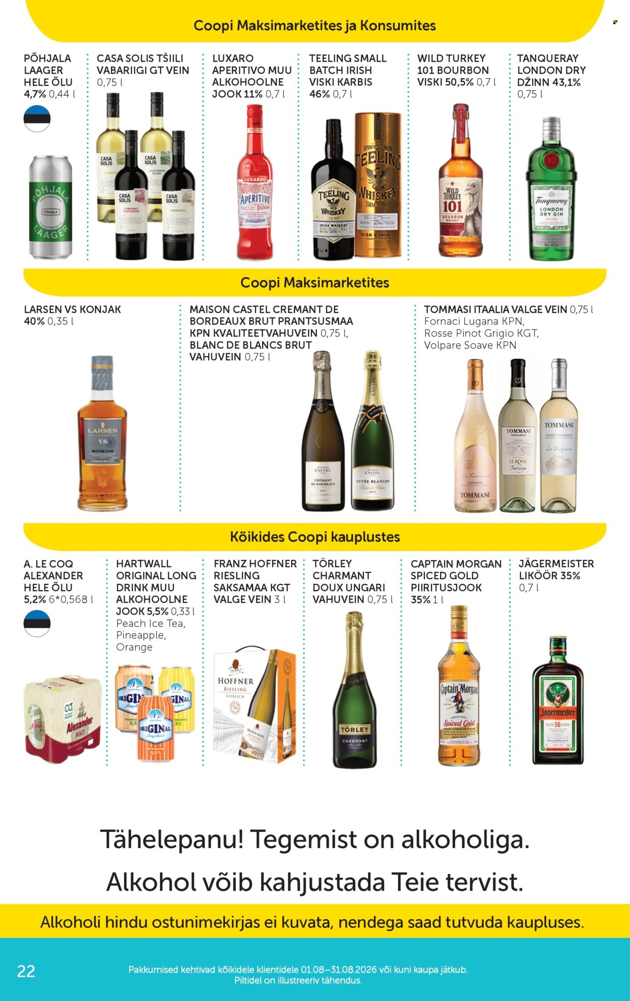 Coop kliendileht - 04.08.2026 - 10.08.2026. Lehekülg 22