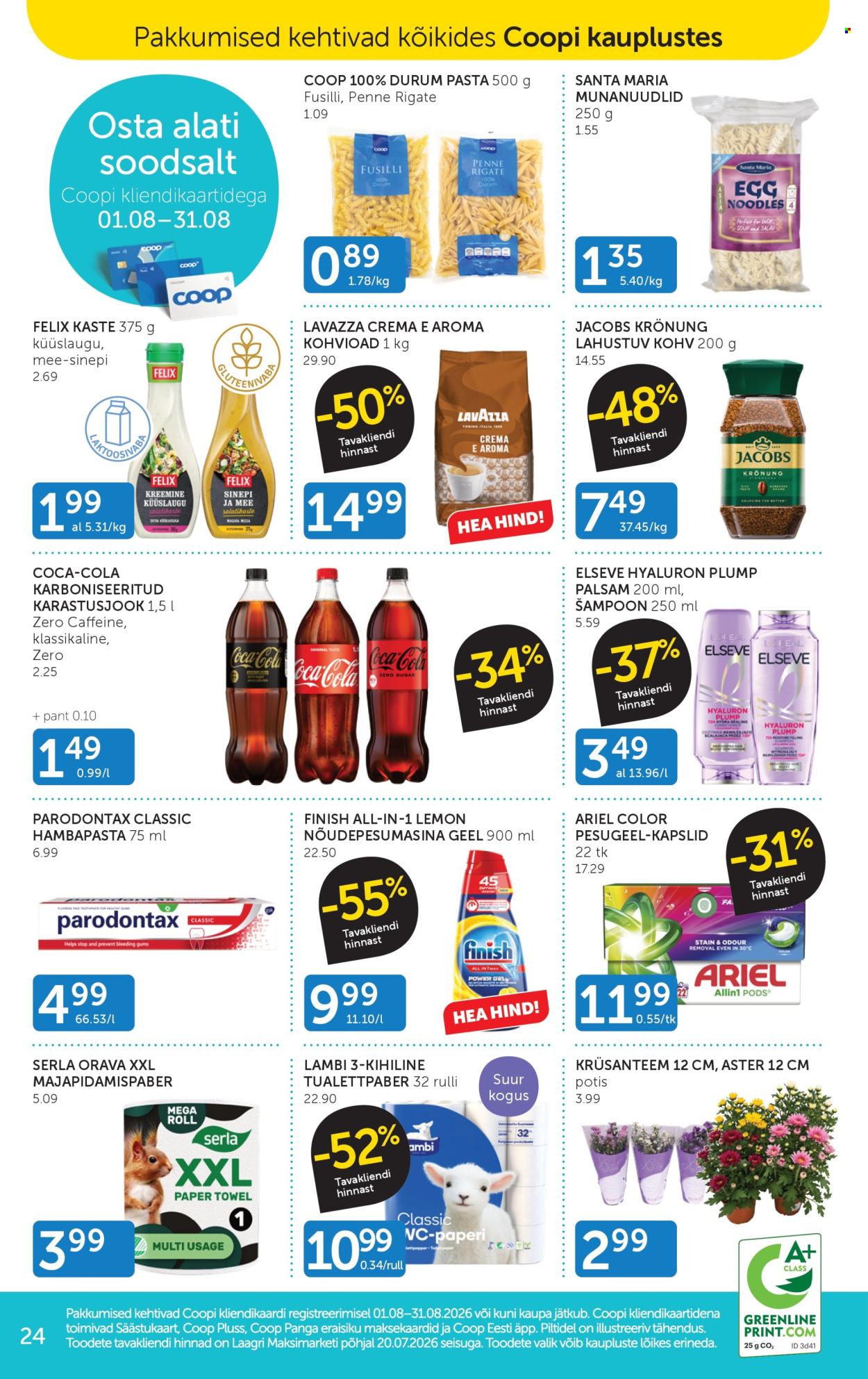 Coop kliendileht - 04.08.2026 - 10.08.2026. Lehekülg 24