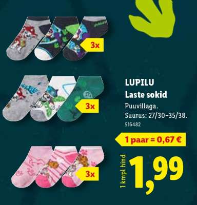 Lupilu Laste sokid