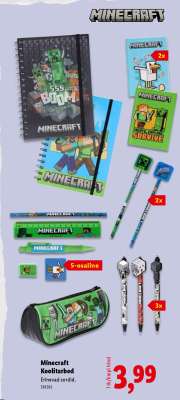 Minecraft Koolitarbed