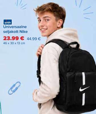 Universaalne seljakott Nike