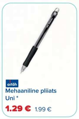 Mehaaniline pliiats