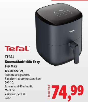 Tefal Kuumaõhufritüür Easy Fry Max
