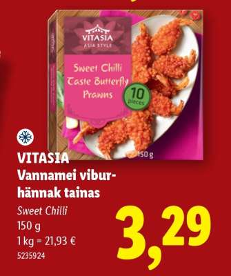 VITASIA Vannamei viburhännak tainas