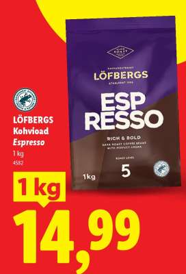 LÖFBERGS Kohvioad Espresso