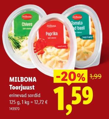 MILBONA Toorjuust