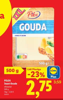 Pilos Juust Gouda