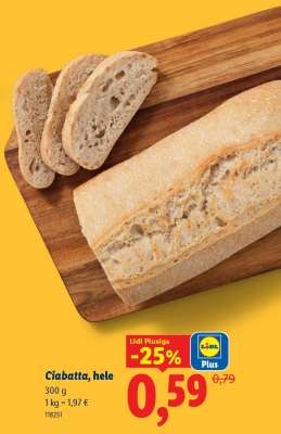 Ciabatta, hele