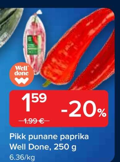 Pikk punane paprika