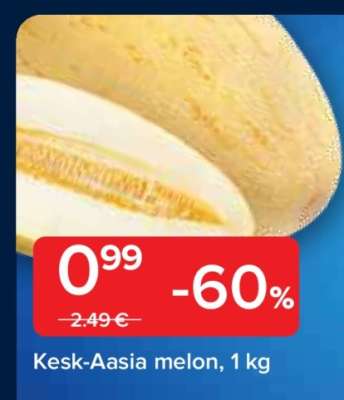 Kesk-Aasia melon, 1 kg