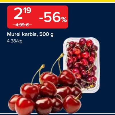 Murel karbis, 500 g