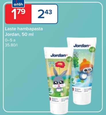 Laste hambapasta