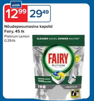Fairy, 45 tk