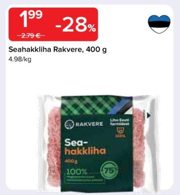 Seahakkliha Rakvere, 400 g