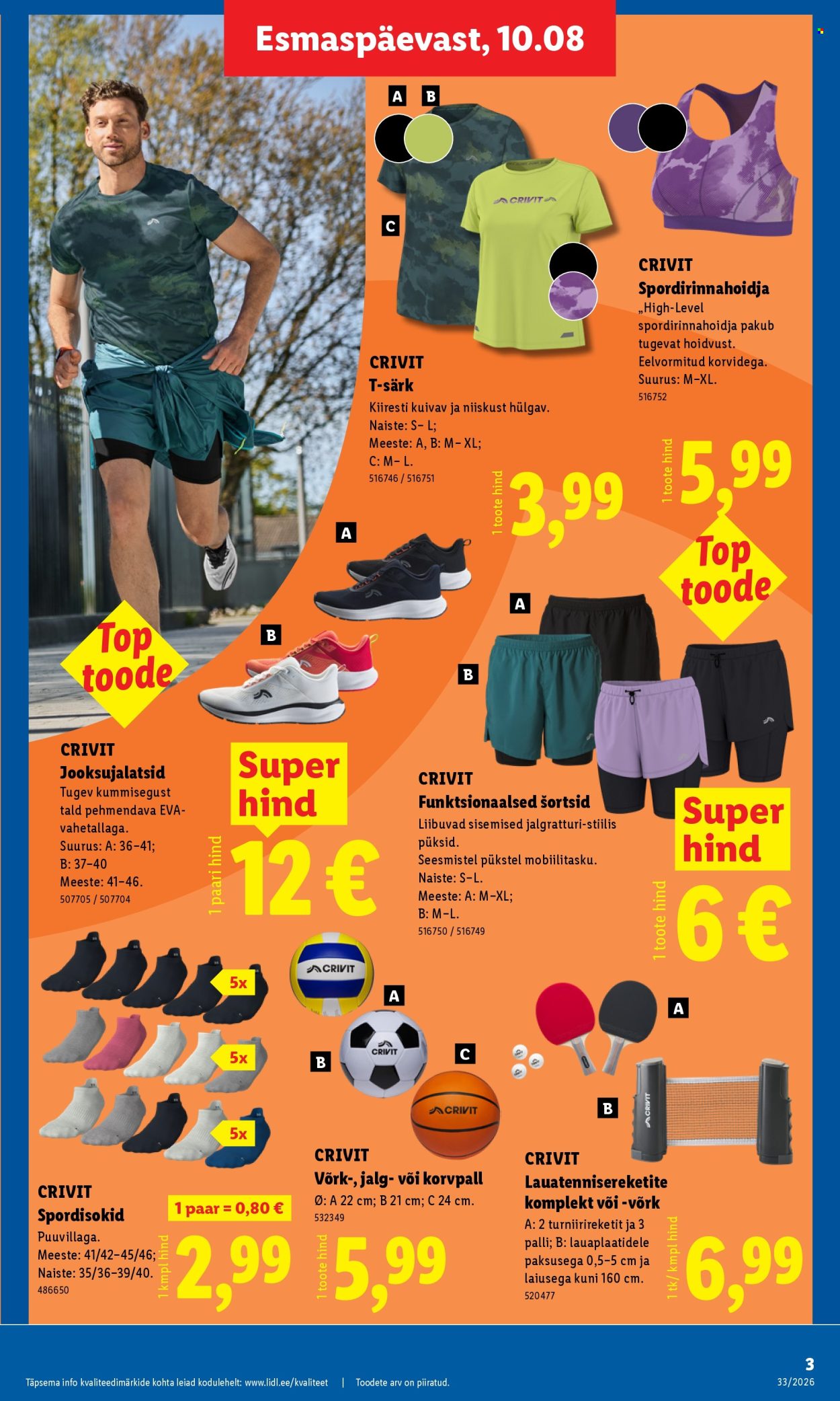 Lidl kliendileht - 10.08.2026 - 16.08.2026. Lehekülg 3