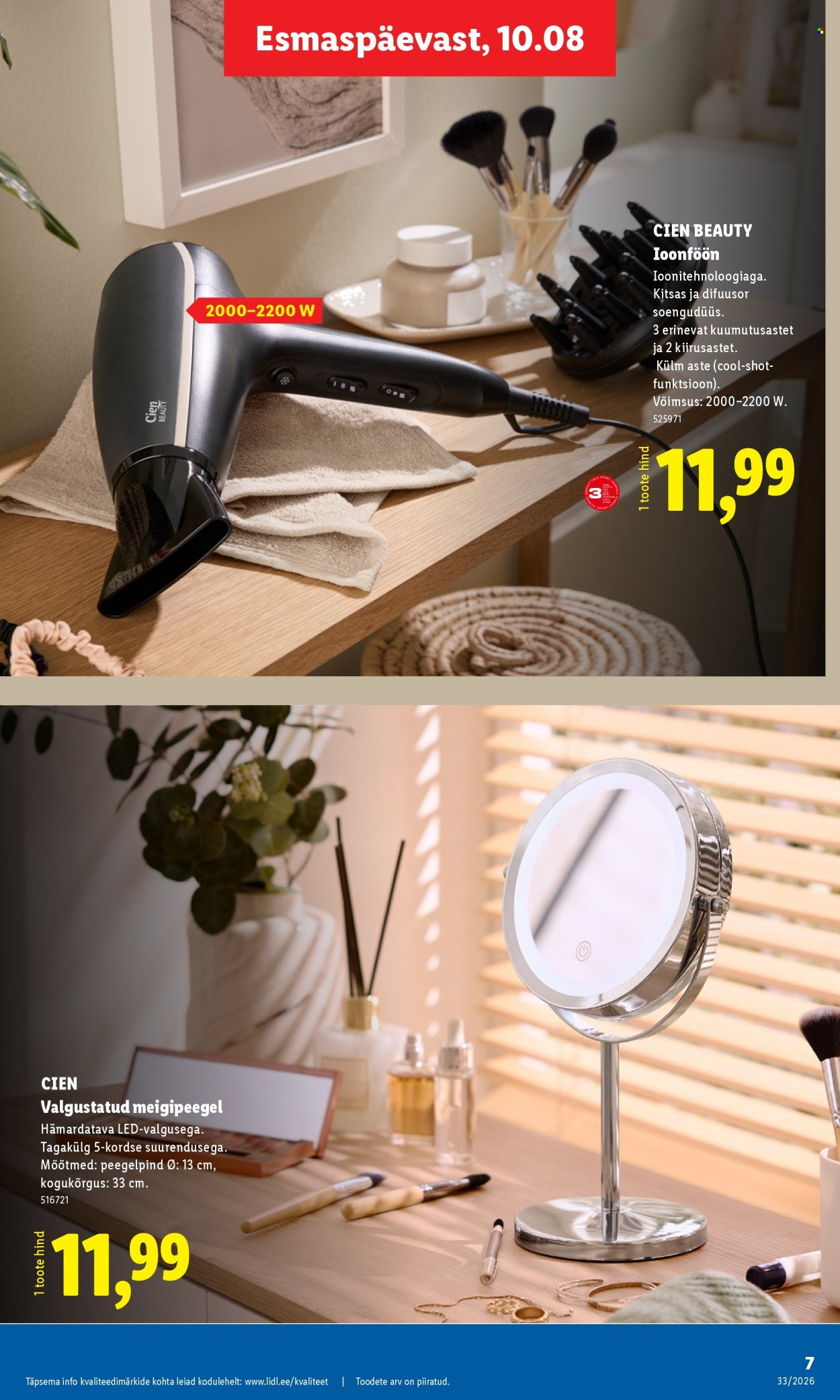 Lidl kliendileht - 10.08.2026 - 16.08.2026. Lehekülg 7