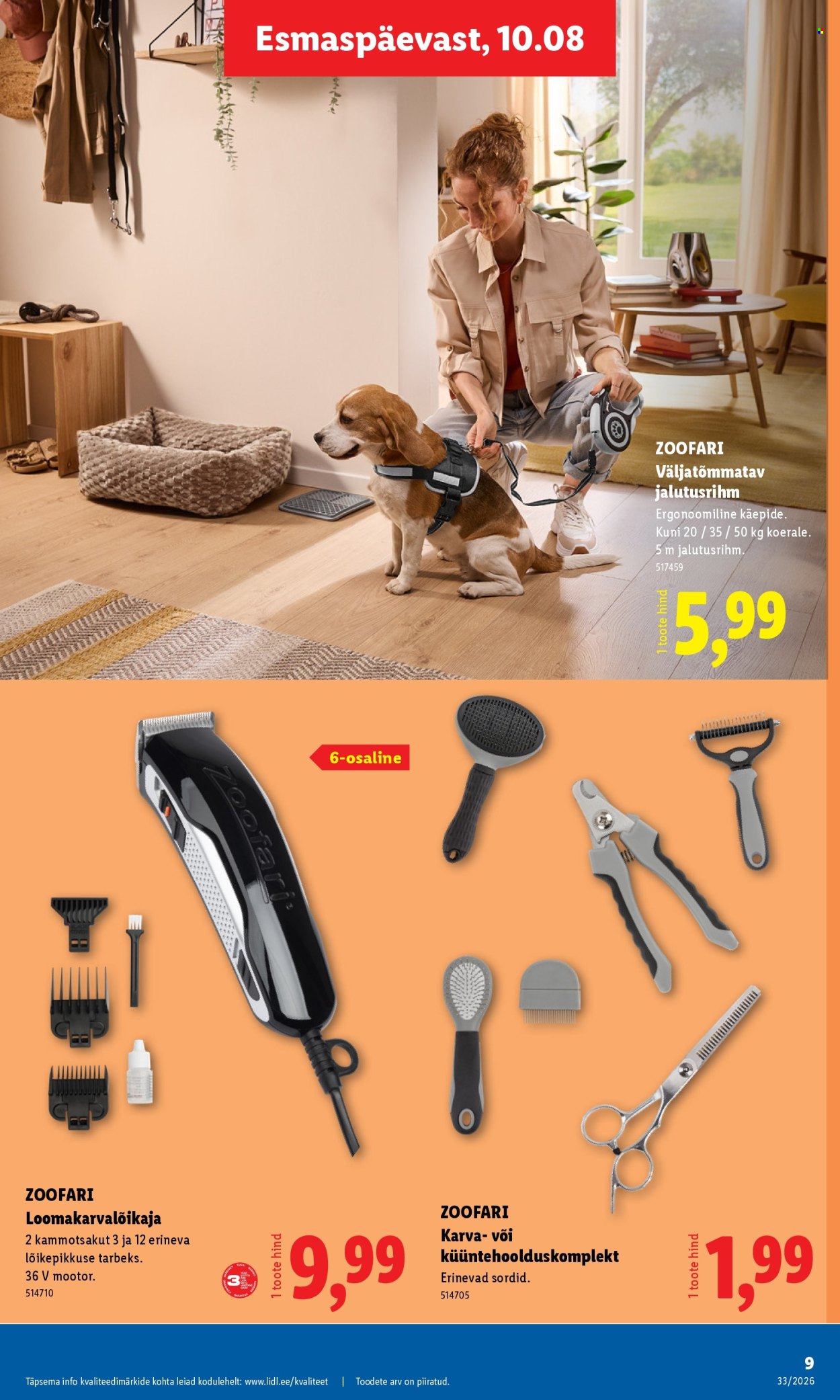 Lidl kliendileht - 10.08.2026 - 16.08.2026. Lehekülg 9