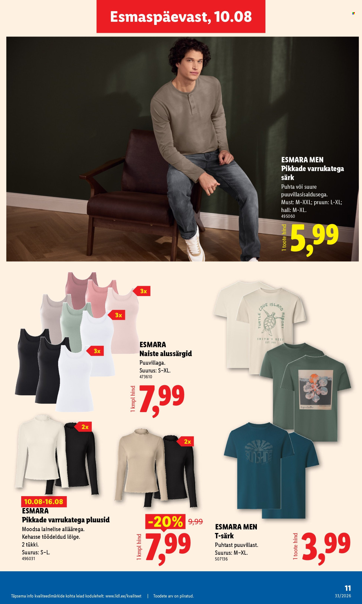 Lidl kliendileht - 10.08.2026 - 16.08.2026. Lehekülg 11