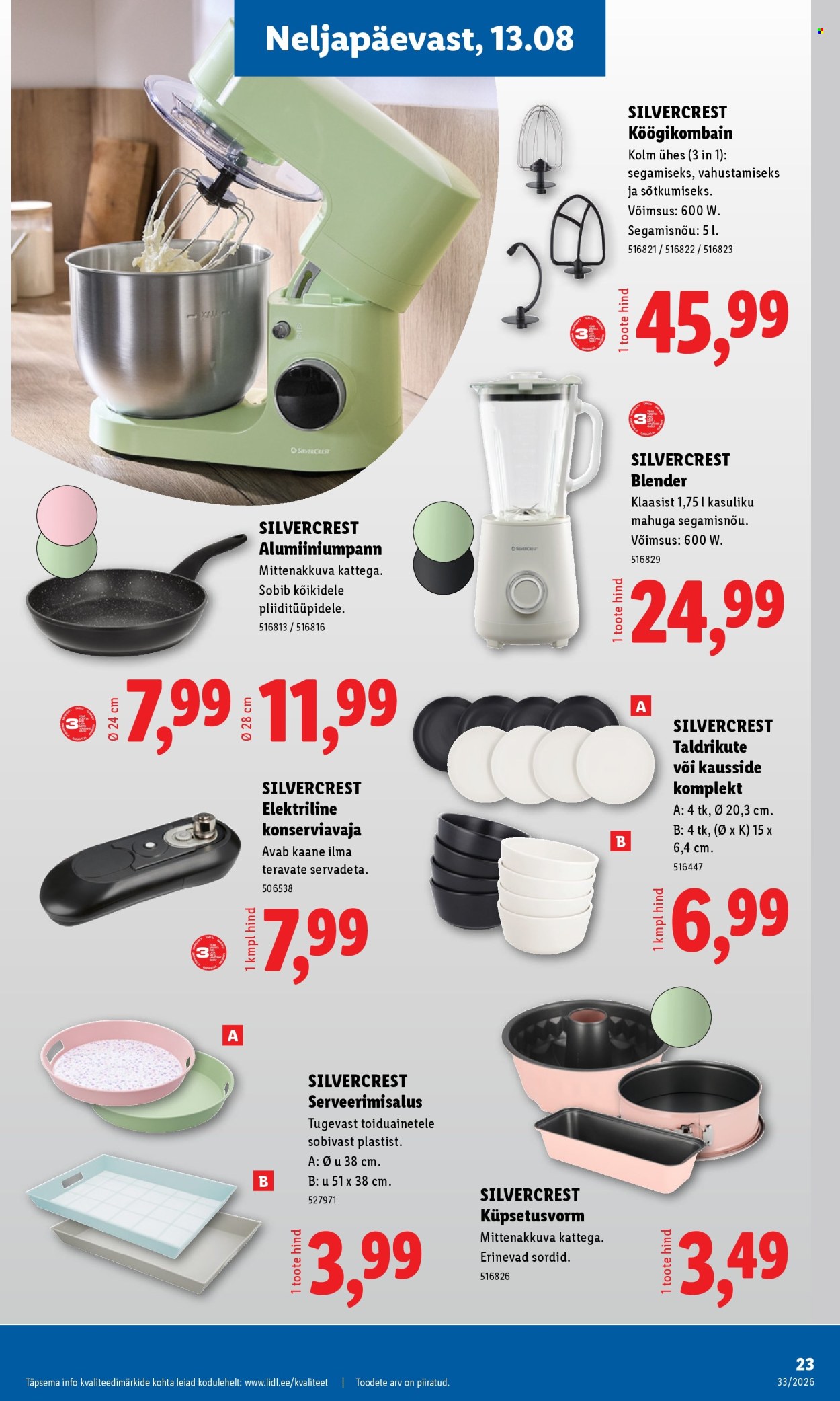 Lidl kliendileht - 10.08.2026 - 16.08.2026. Lehekülg 23