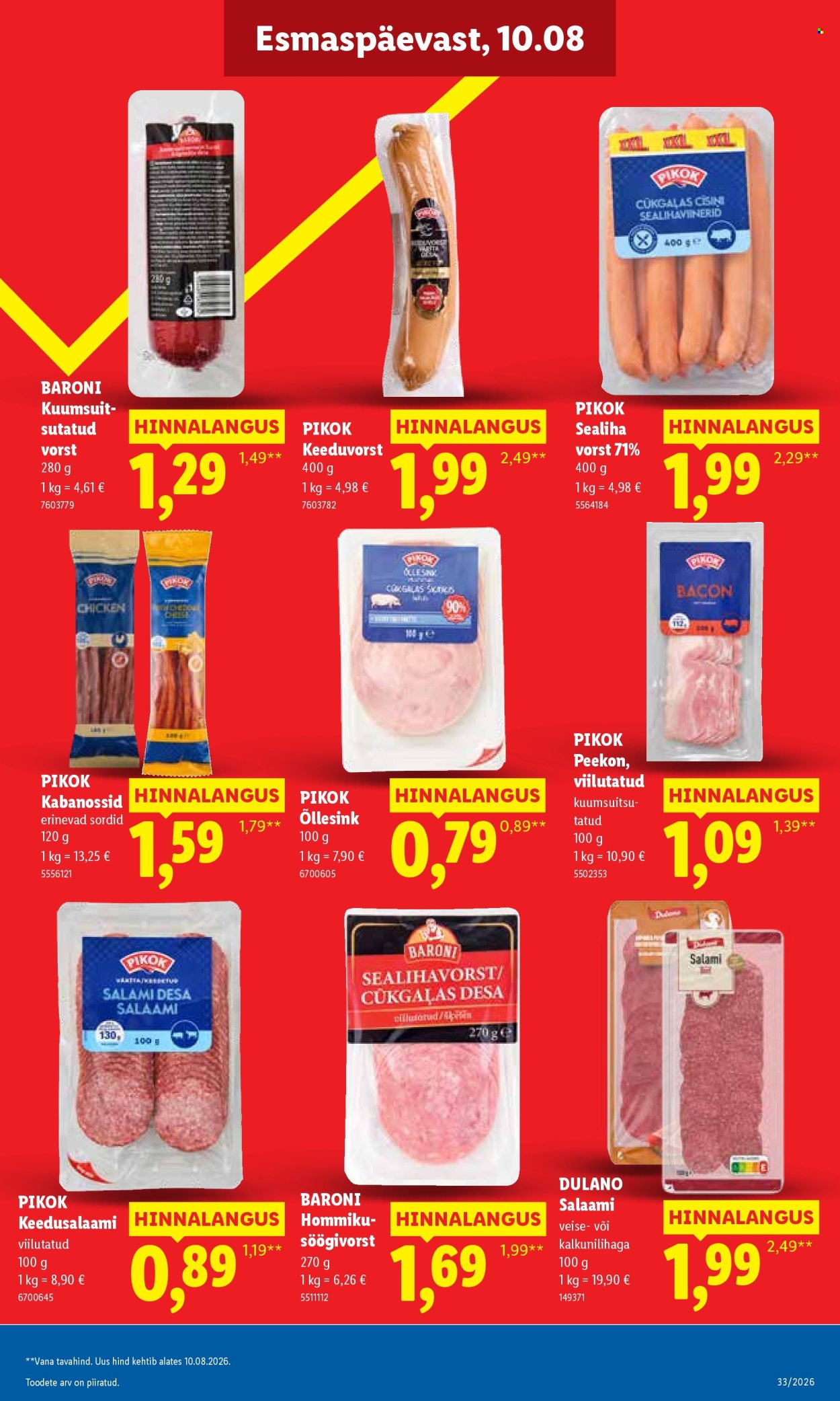 Lidl kliendileht - 10.08.2026 - 16.08.2026. Lehekülg 3