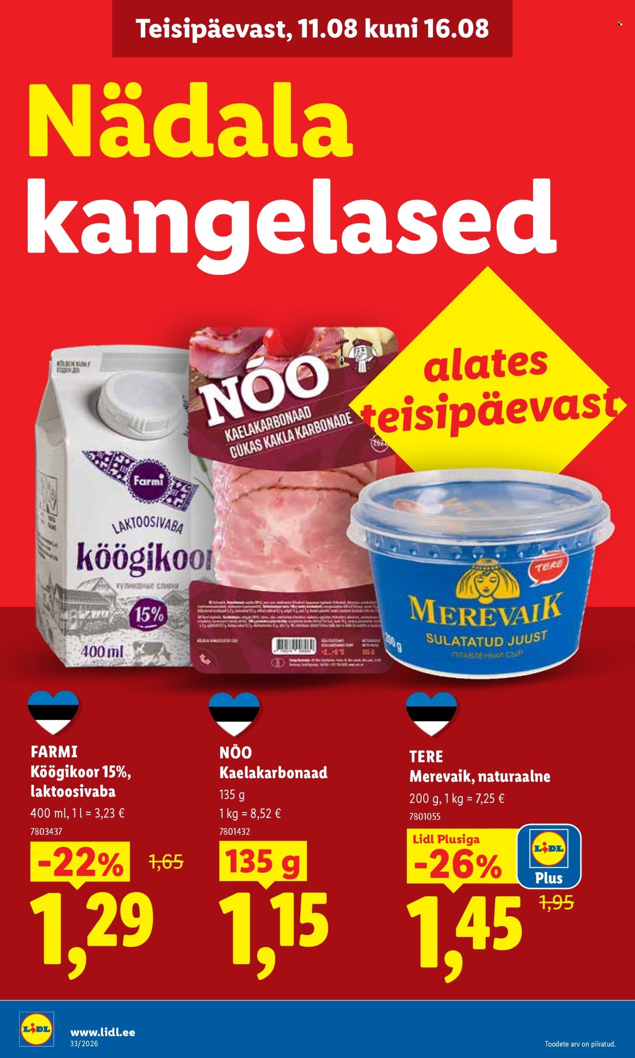 Lidl kliendileht - 10.08.2026 - 16.08.2026. Lehekülg 4