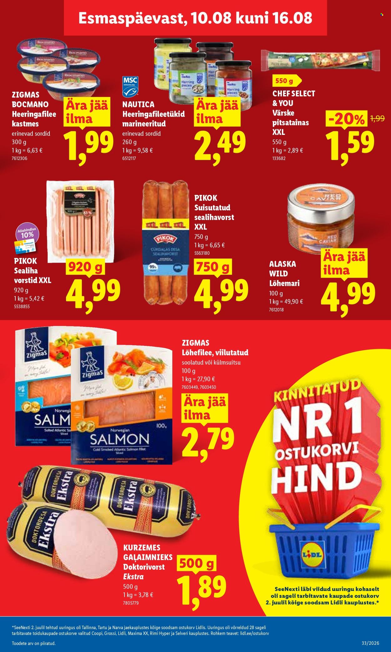 Lidl kliendileht - 10.08.2026 - 16.08.2026. Lehekülg 13