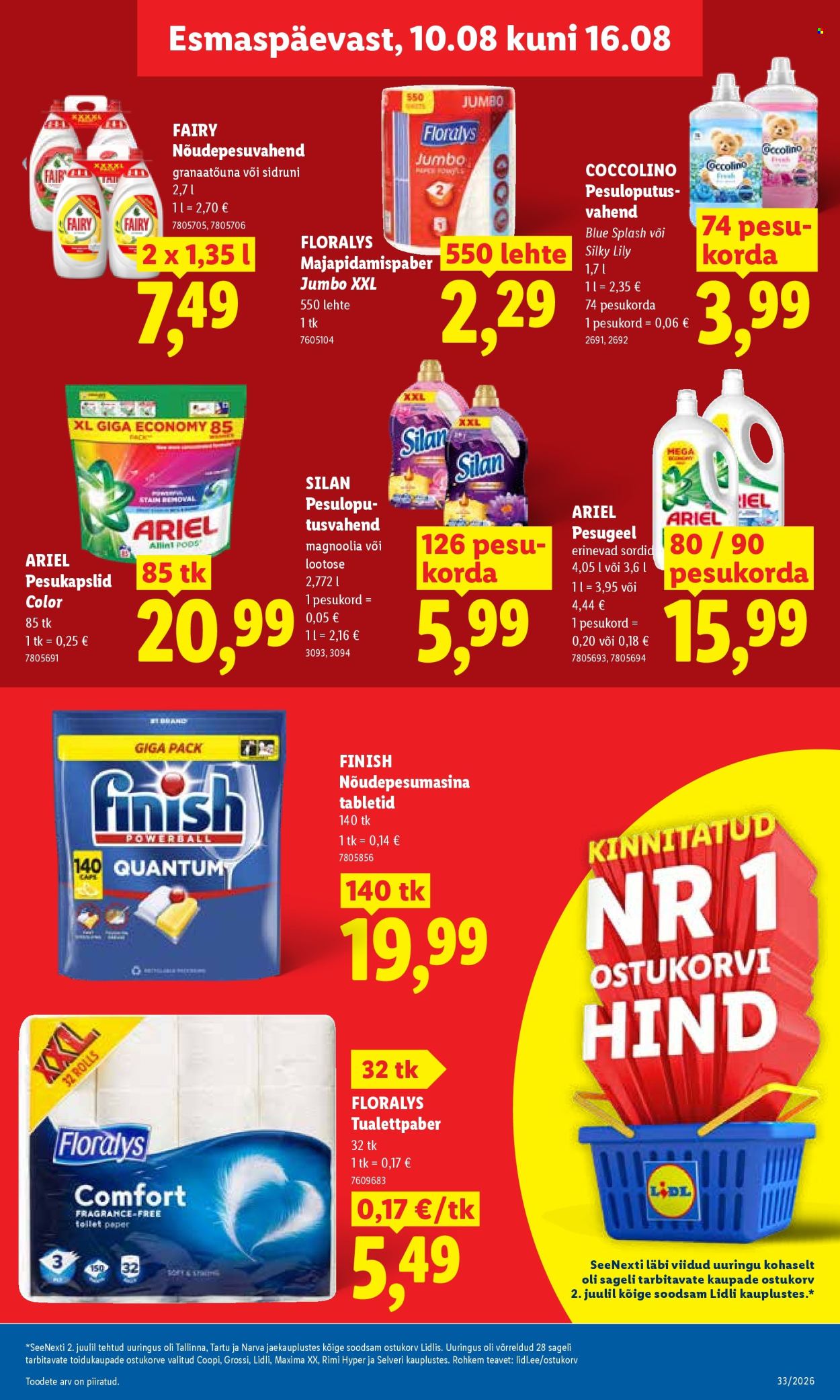 Lidl kliendileht - 10.08.2026 - 16.08.2026. Lehekülg 17