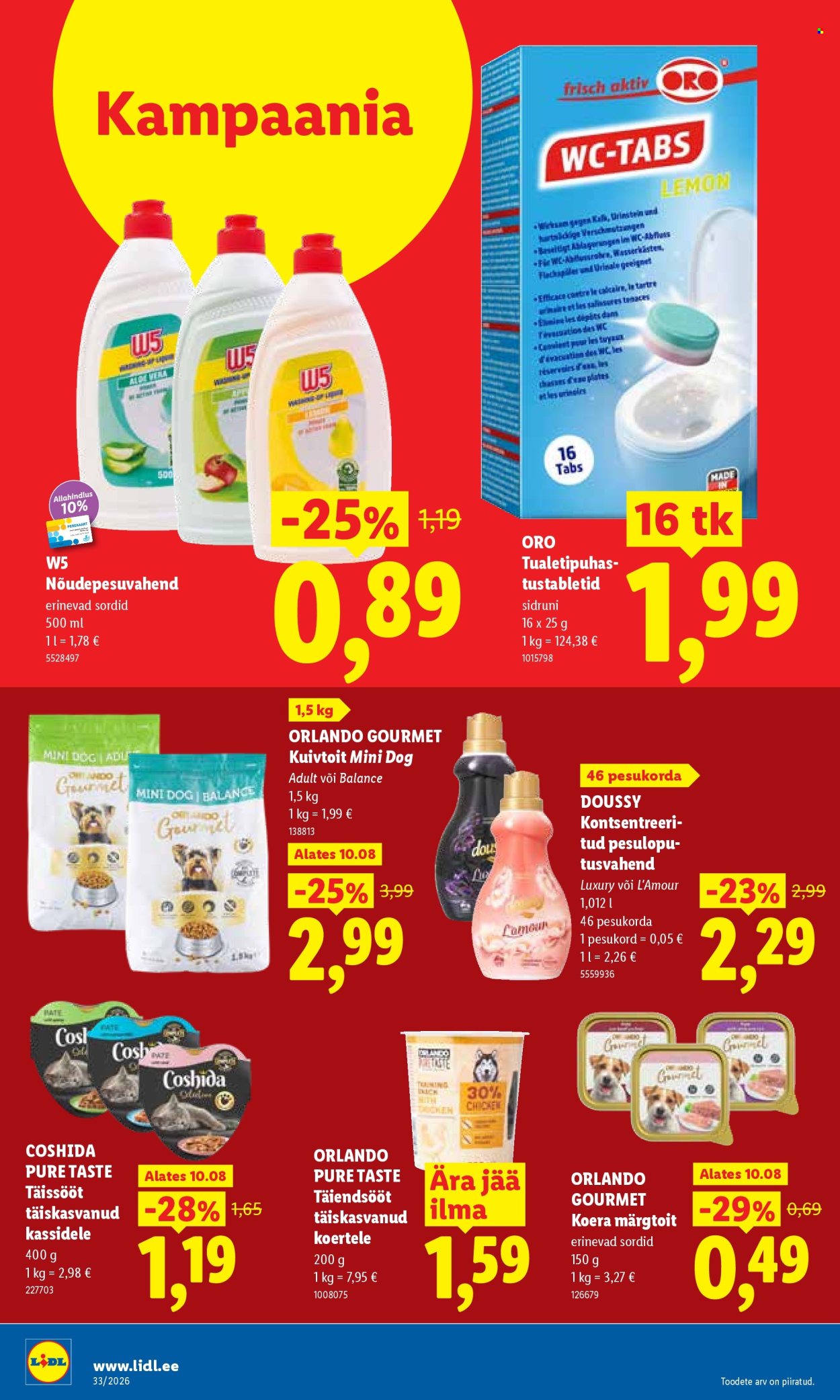 Lidl kliendileht - 10.08.2026 - 16.08.2026. Lehekülg 32