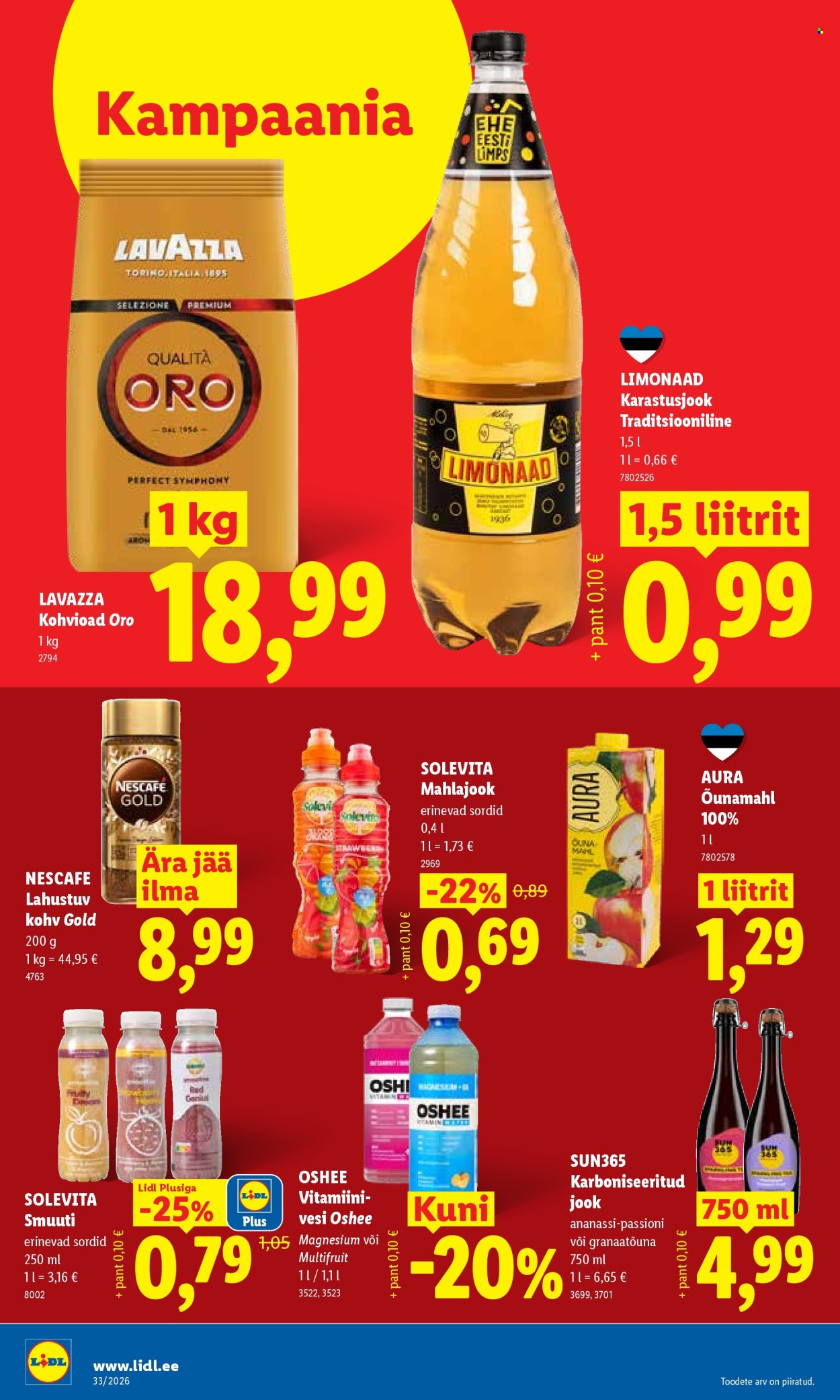 Lidl kliendileht - 10.08.2026 - 16.08.2026. Lehekülg 33