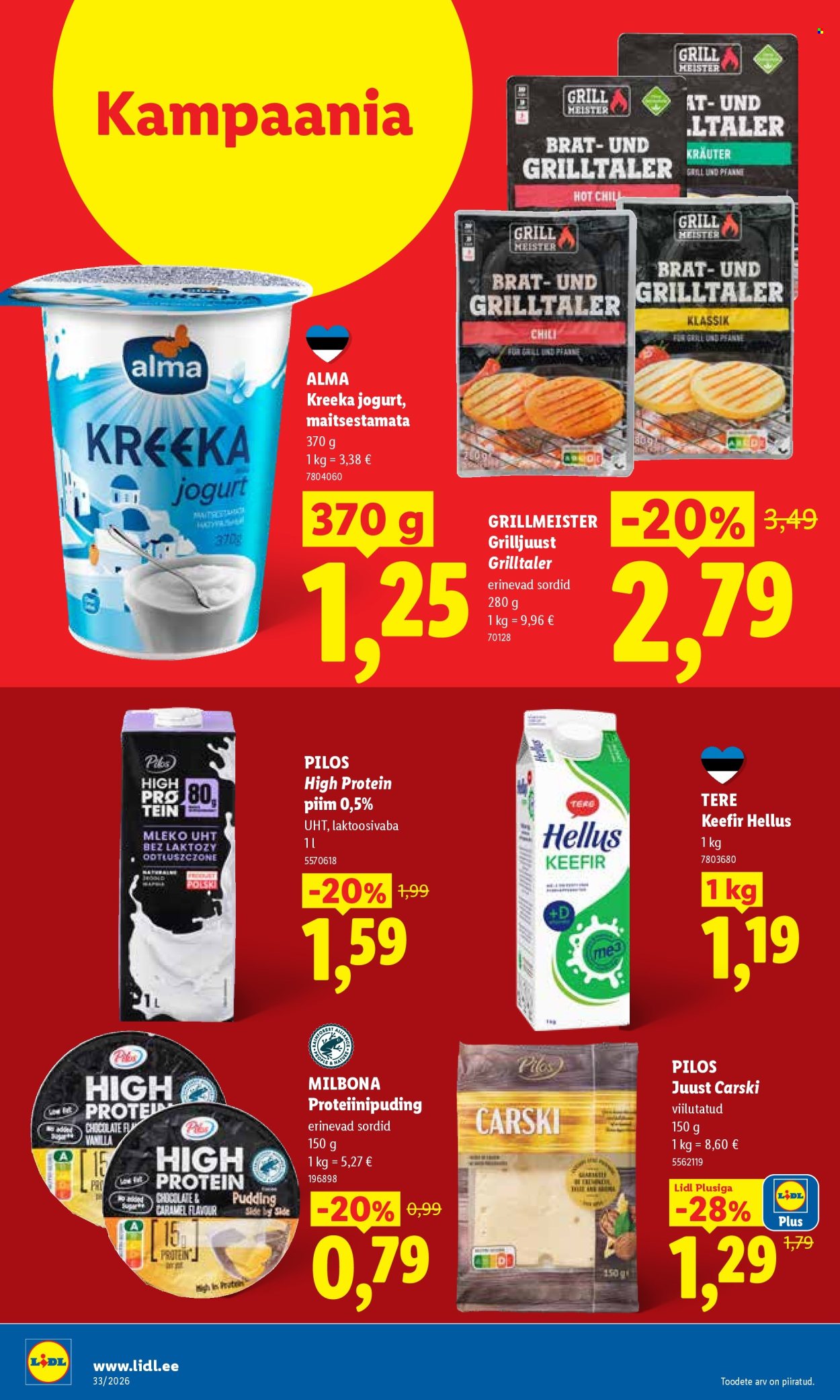 Lidl kliendileht - 10.08.2026 - 16.08.2026. Lehekülg 35