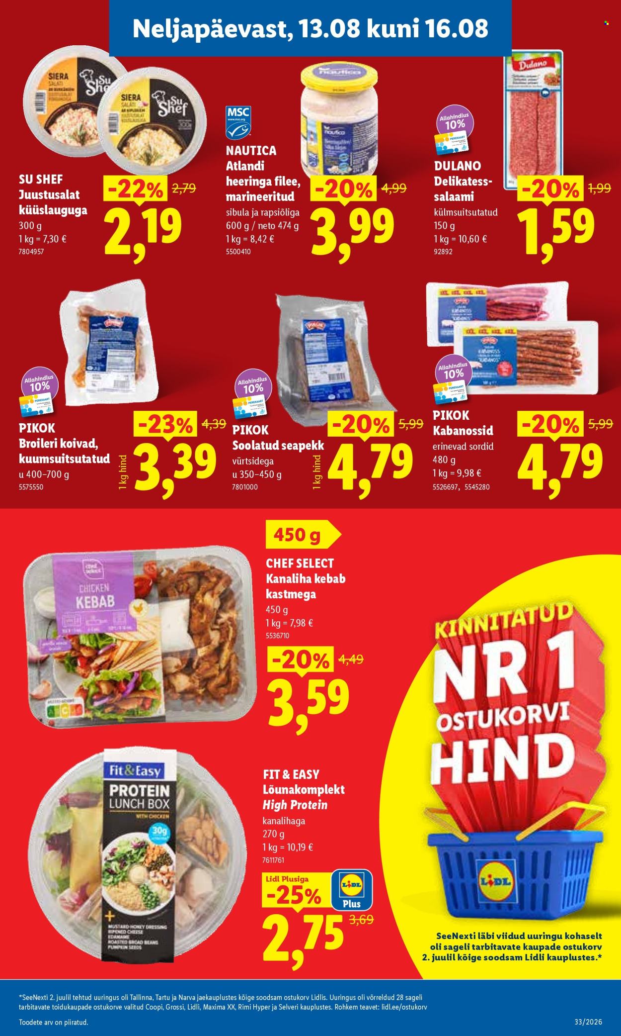 Lidl kliendileht - 10.08.2026 - 16.08.2026. Lehekülg 36