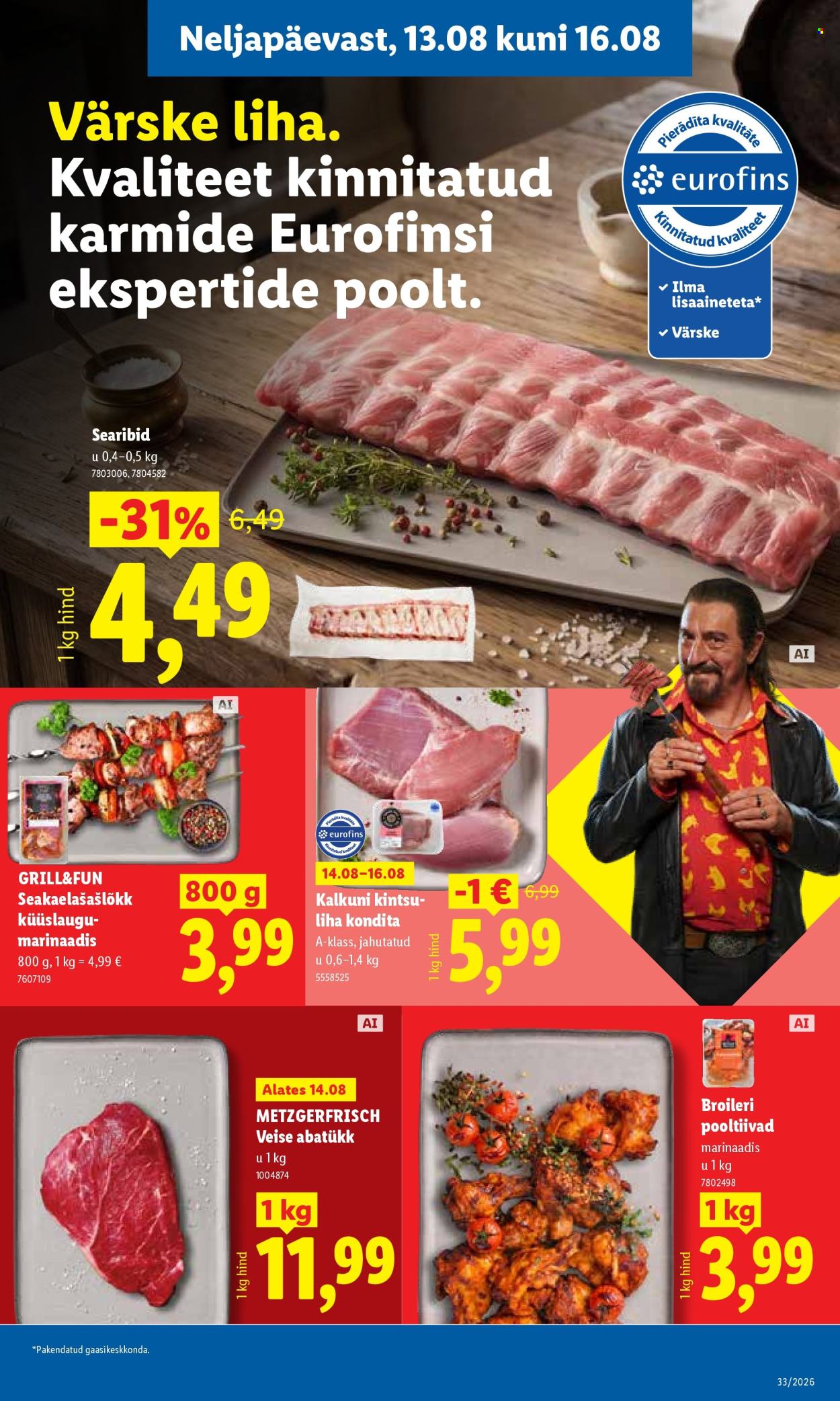 Lidl kliendileht - 10.08.2026 - 16.08.2026. Lehekülg 43