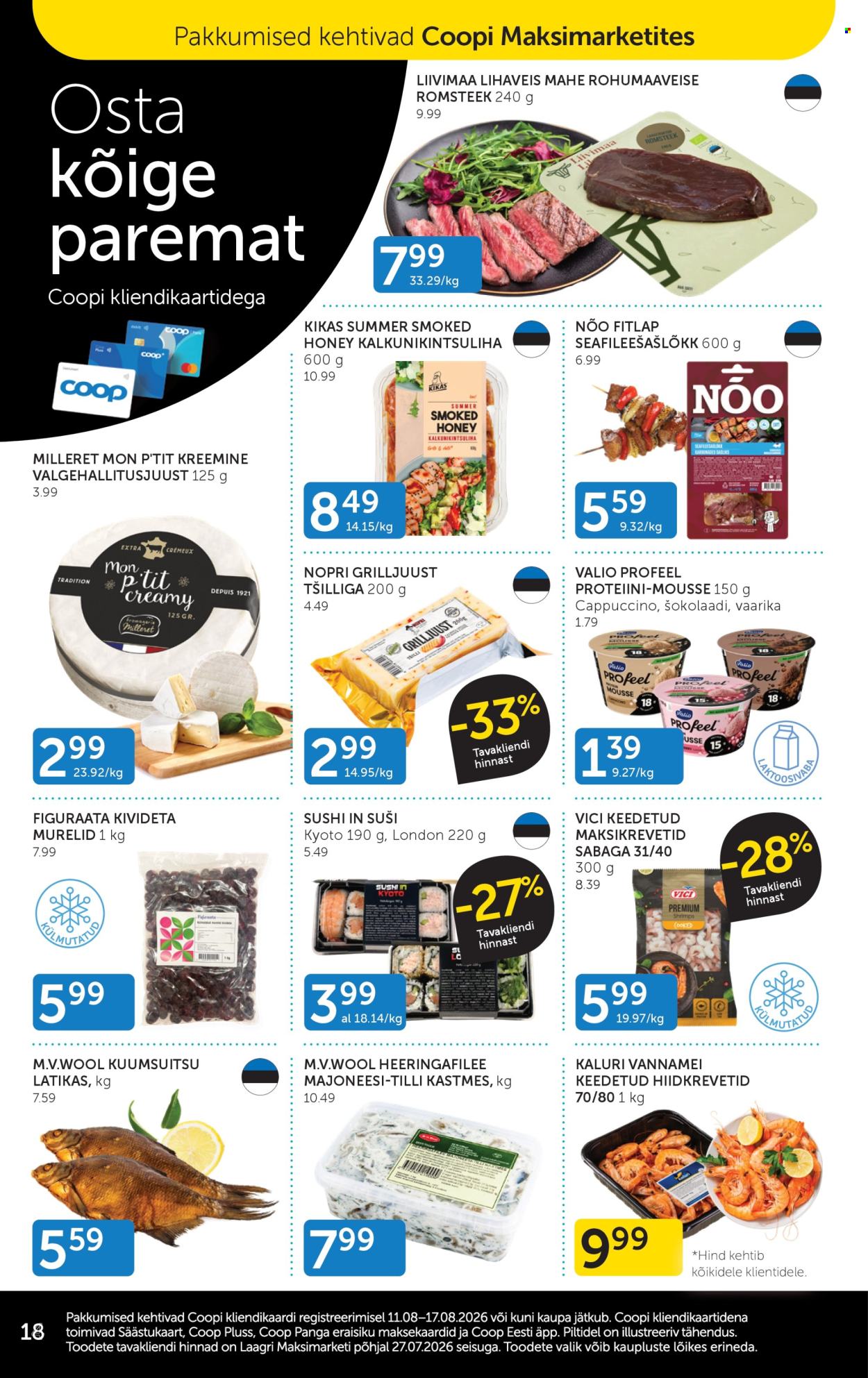 Coop kliendileht - 11.08.2026 - 17.08.2026. Lehekülg 18