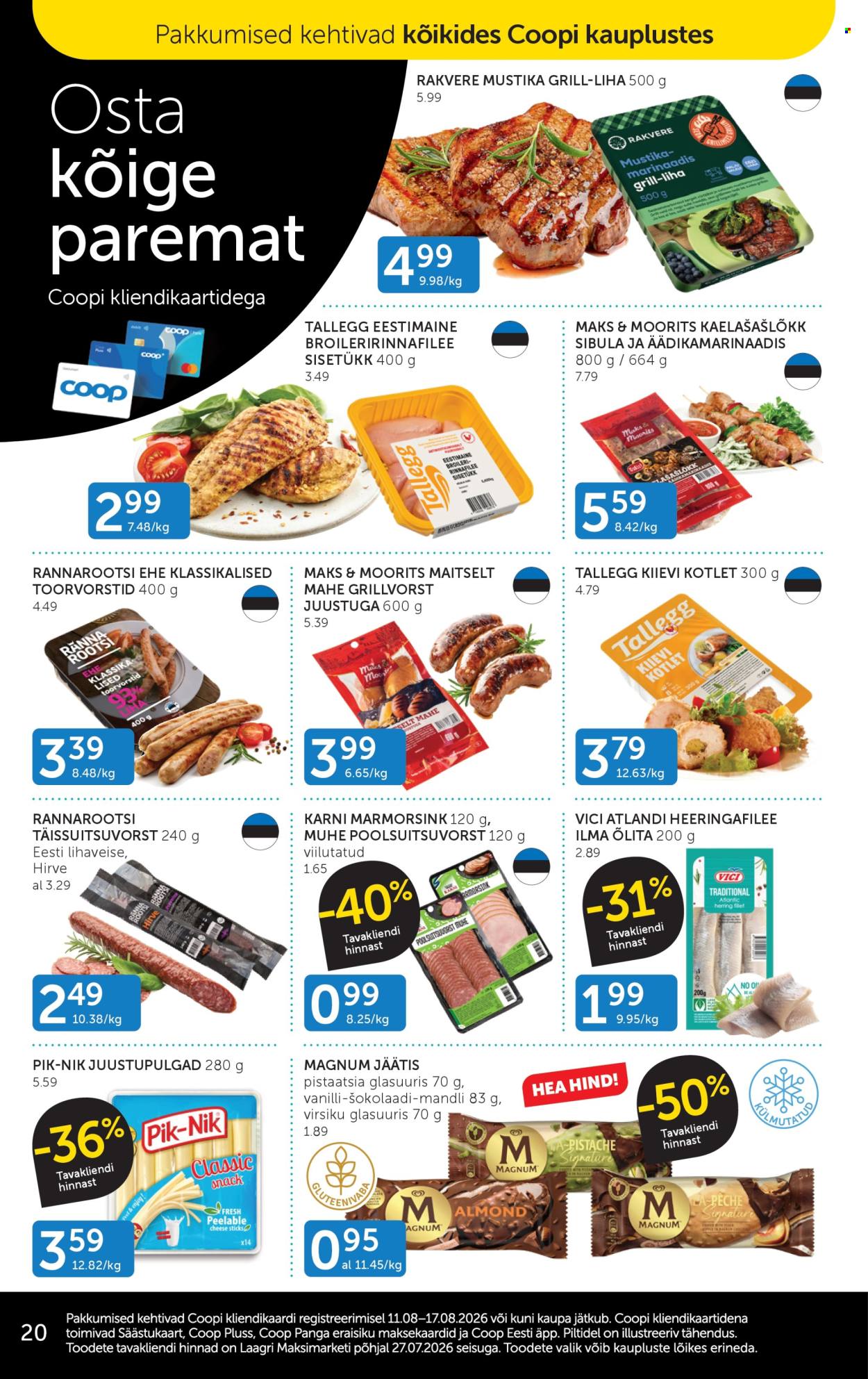 Coop kliendileht - 11.08.2026 - 17.08.2026. Lehekülg 20