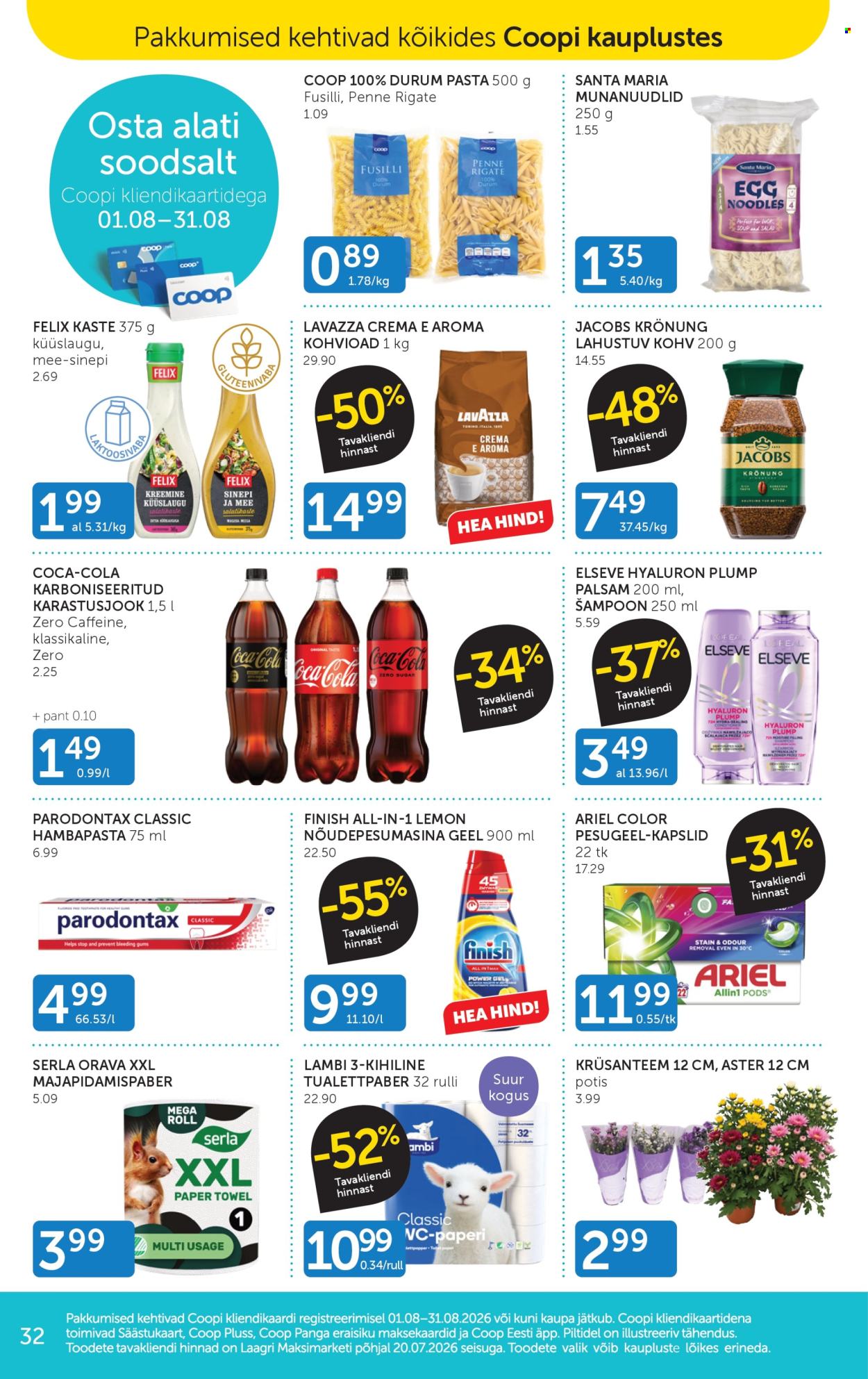 Coop kliendileht - 11.08.2026 - 17.08.2026. Lehekülg 32