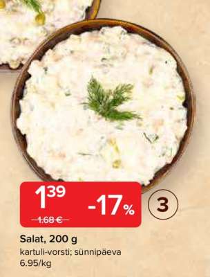 Salat, 200 g