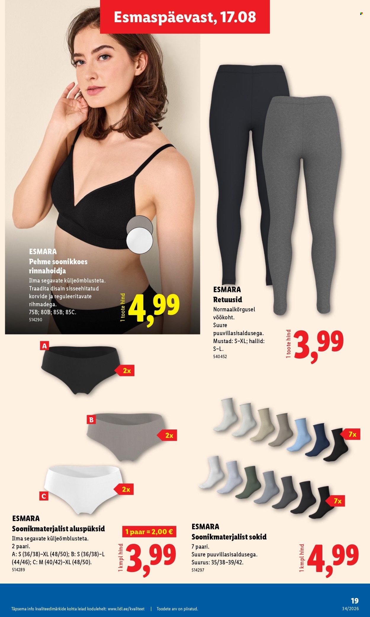 Lidl kliendileht - 17.08.2026 - 23.08.2026. Lehekülg 5